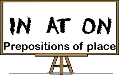 The game Prepositions of place