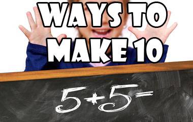 The game Ways to make 10