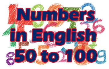 The game Numbers from 50 to 100