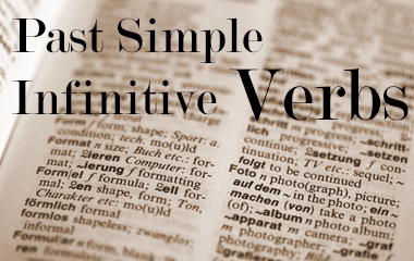 The game Past Simple Verbs