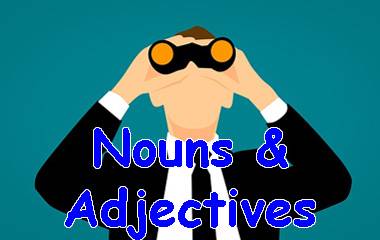 The game Nouns & Adjectives