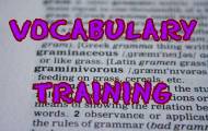 Play Vocabulary training