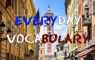 Everyday French Vocabulary